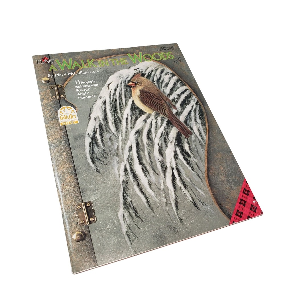 Plaid A Walk In The Woods Mary McCullah Decorative Painting Book 9765 Wildlife